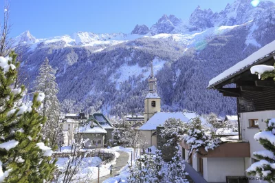 Chamonix Mont Banc inverno