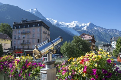 Chamonix Mont Blanc estate in fiore