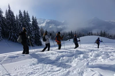 Cluses - Magland - Haute Savoie - ciaspolate invernali